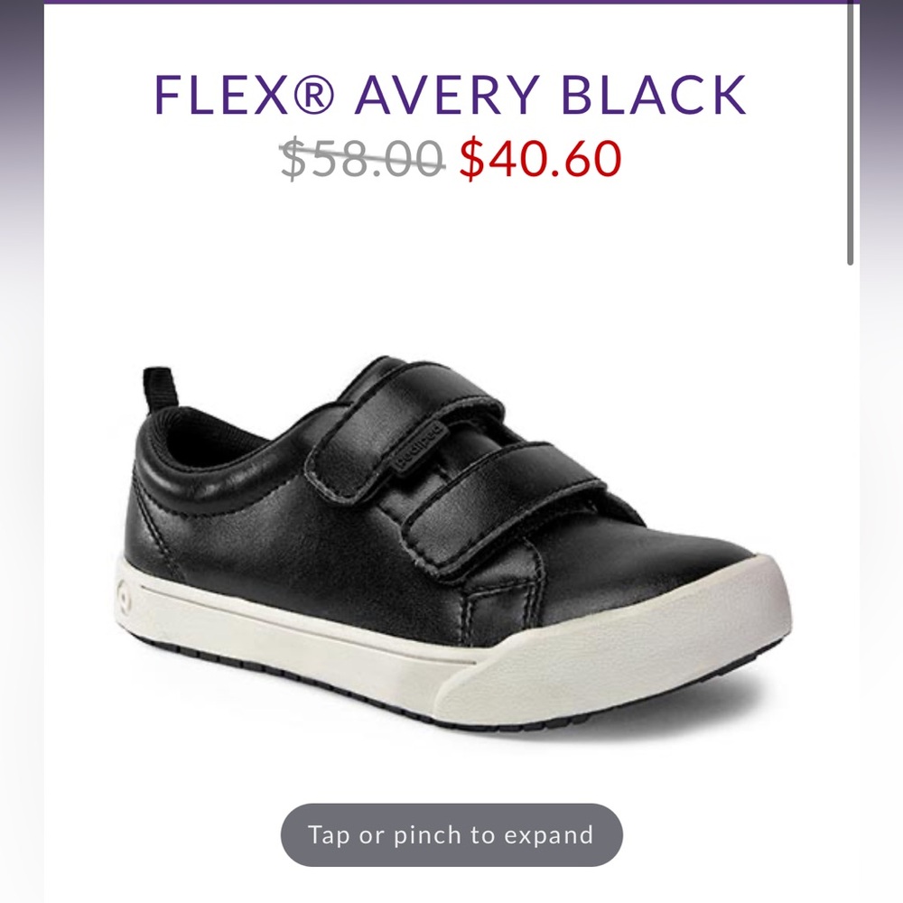 NIB Pediped Flex Avery Vegan Leather Shoes